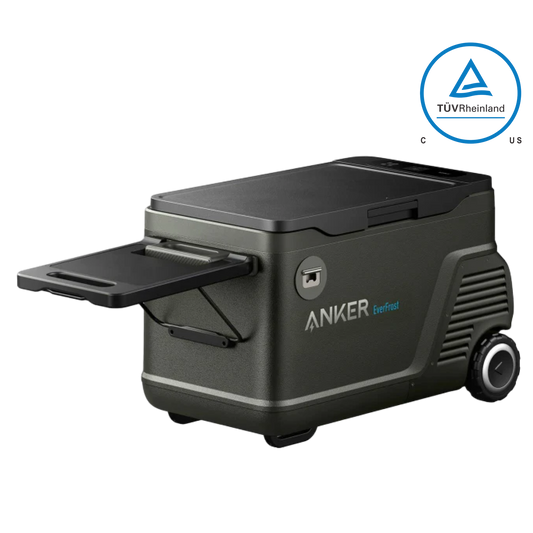 Anker EverFrost Portable Cooler 40 with New 299Wh Battery, Powered by AC/DC/Solar