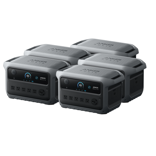5× Anker SOLIX C2000 Gen 2 Portable Power Station