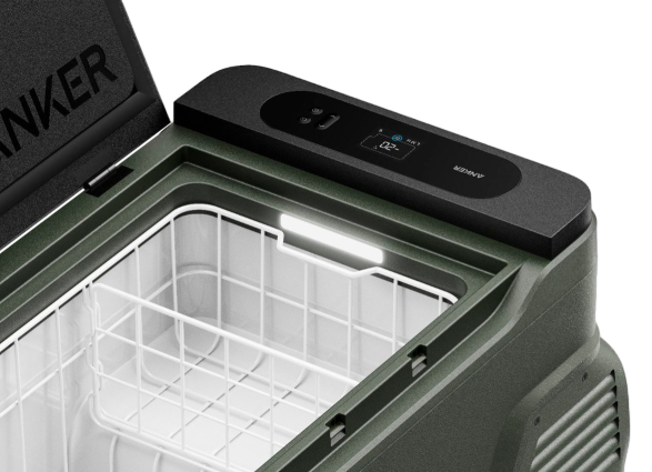 Anker EverFrost Portable Cooler 30 with New 299Wh Battery, Powered by AC/DC/Solar