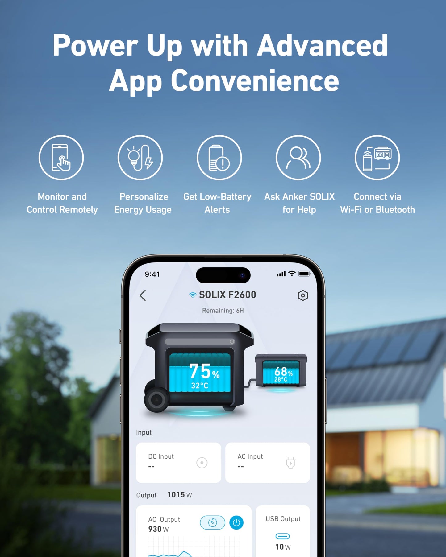 Anker SOLIX F2600 + BP2600 Expansion Battery - 5120Wh | 2400W