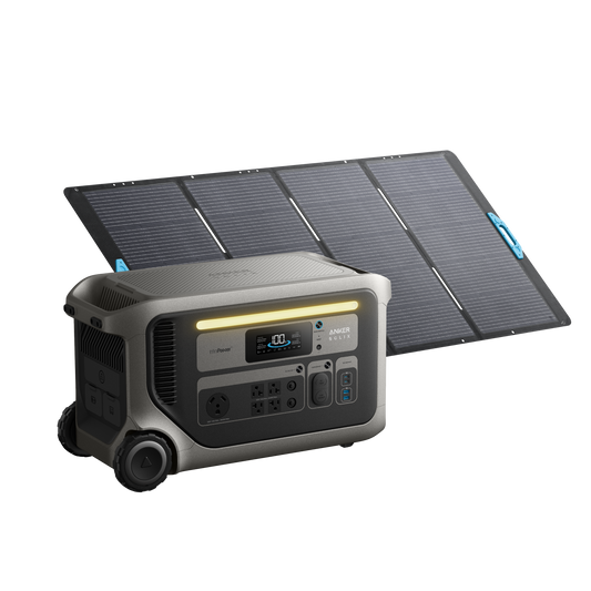 Anker SOLIX F3000 + 400W Portable Solar Panel