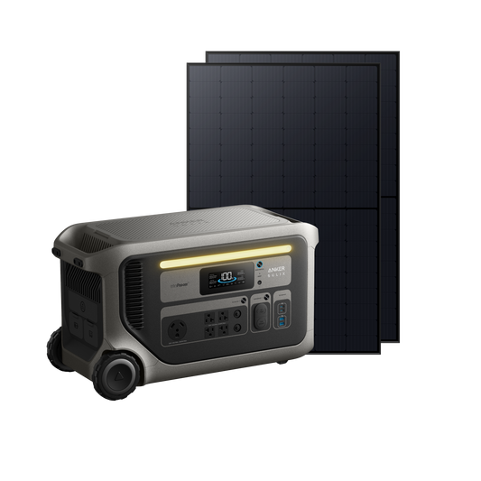 Anker SOLIX F3000 + 2× 410W Rigid Solar Panel