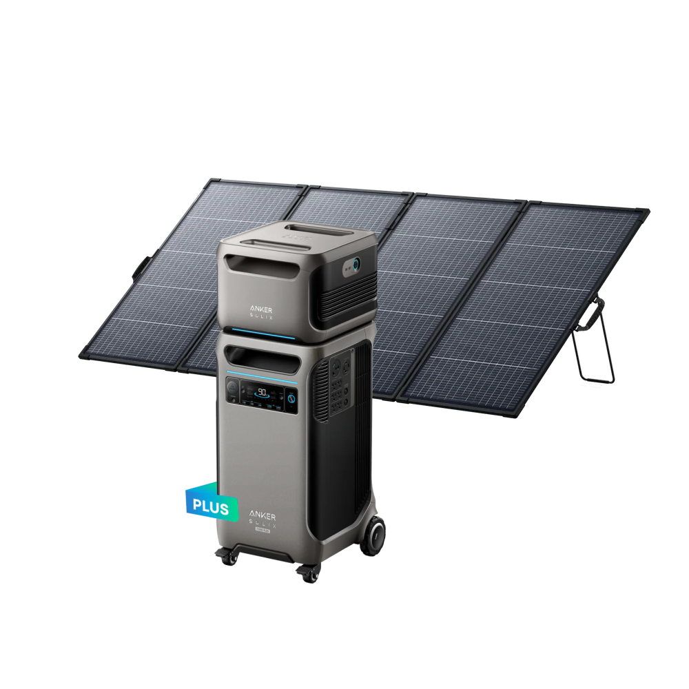Anker SOLIX F3800 Plus + Expansion Battery  + 400W Solar Panel