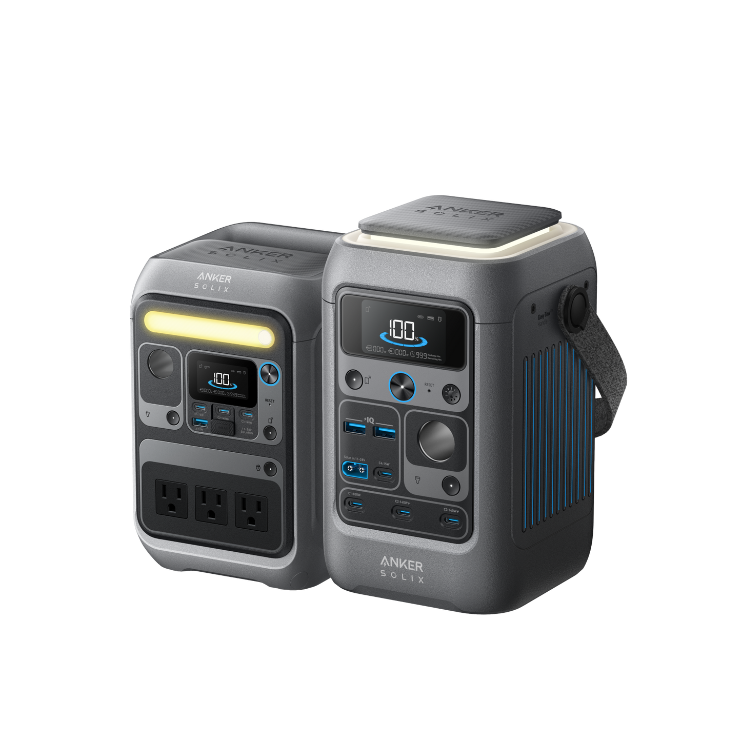 Anker SOLIX C300 Portable Power Station + C300 DC Portable Power Station