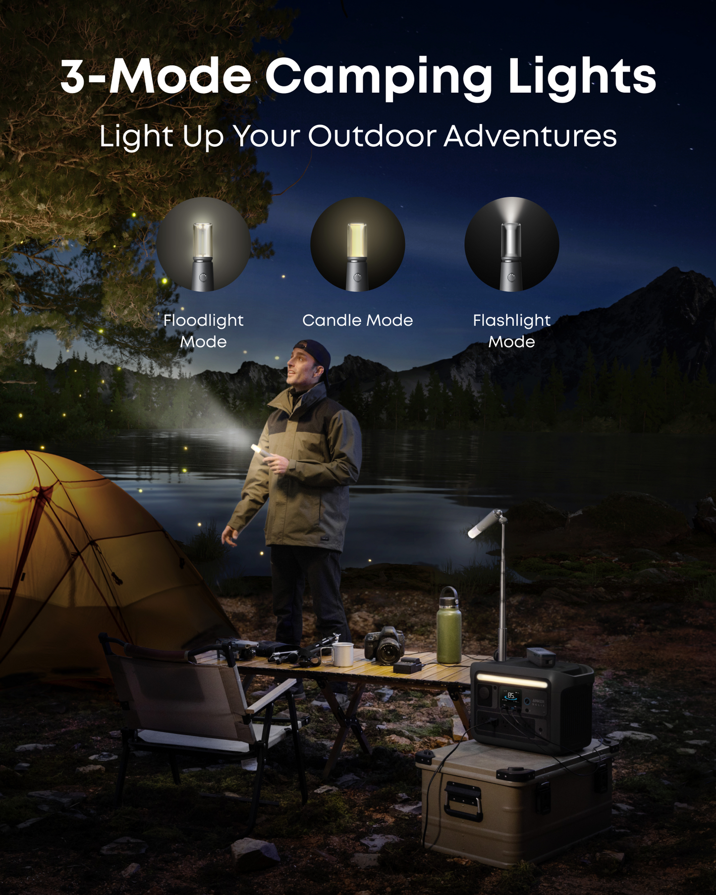 Anker SOLIX C800X + 100W Solar Panel