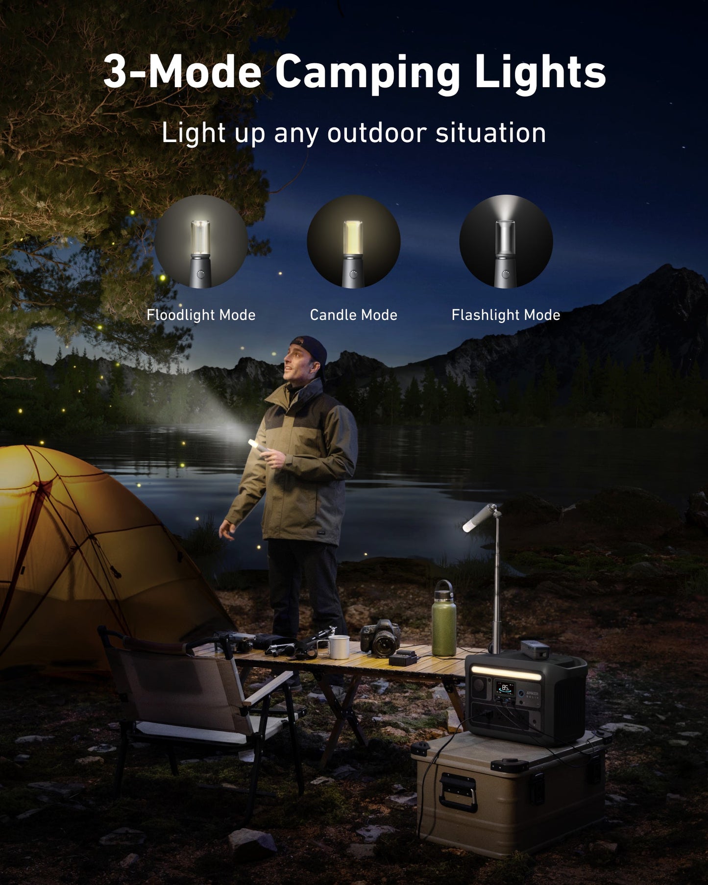 Anker SOLIX C800X Solar Generator + 200W Solar Panel