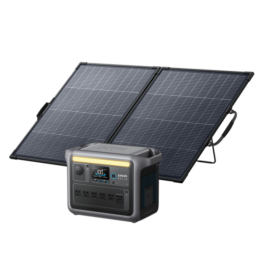 Anker SOLIX C1000 with 200W Bifacial Solar Panel