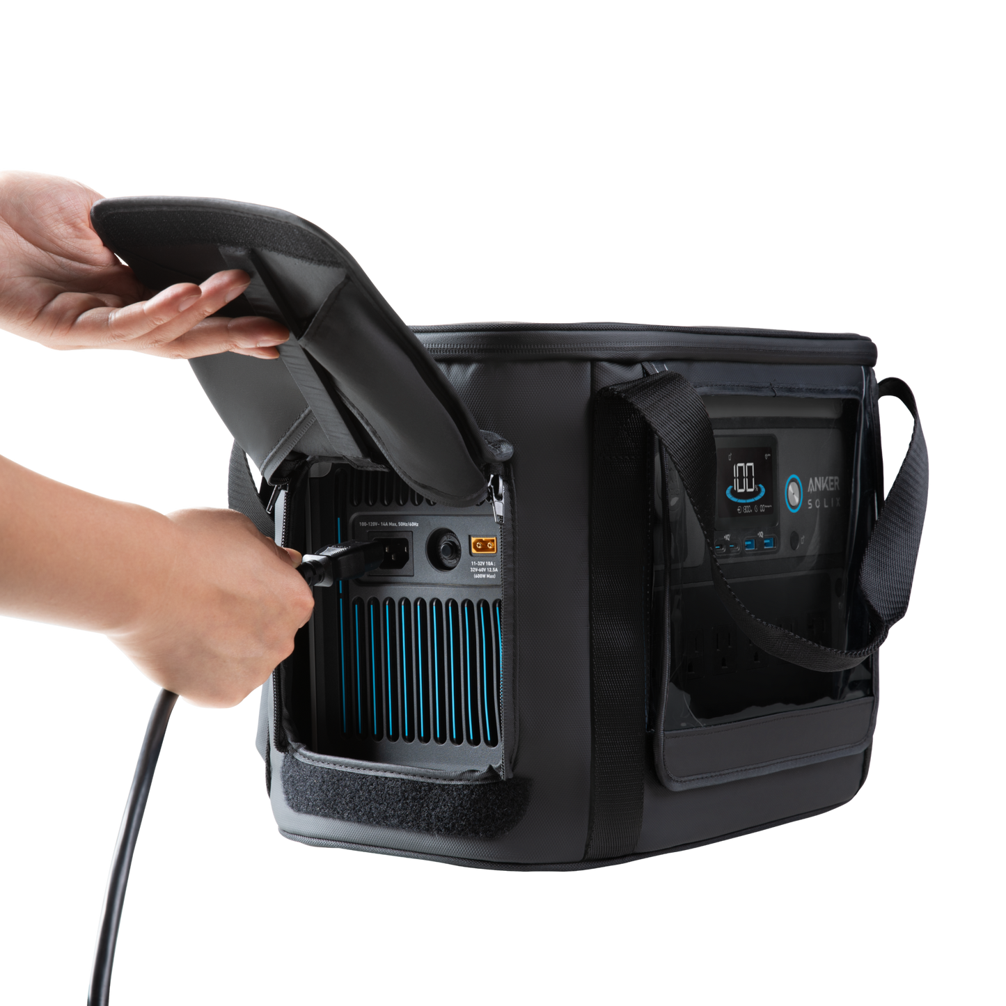 Anker SOLIX C1000 Portable Power Station + Water Resistant Bag