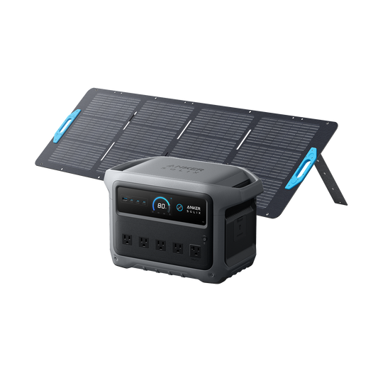 Anker SOLIX C1000 Gen 2 + 200W Portable Solar Panel