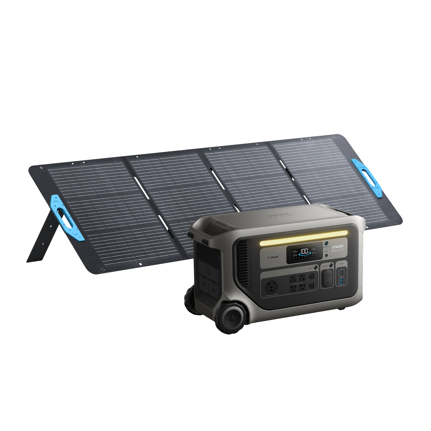 Anker SOLIX F3000 + 200W Portable Solar Panel