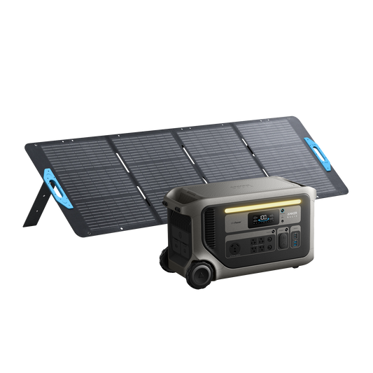 Anker SOLIX F3000 + 200W Portable Solar Panel