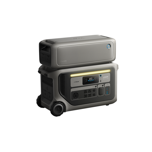 Anker SOLIX F3000 + Expansion Battery + Free Power Saver Kit + Free 120V Generator Input Adapter - Firework
