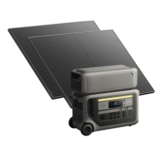 Anker SOLIX F3000 + Expansion Battery + 2× 410W Rigid Solar Panel