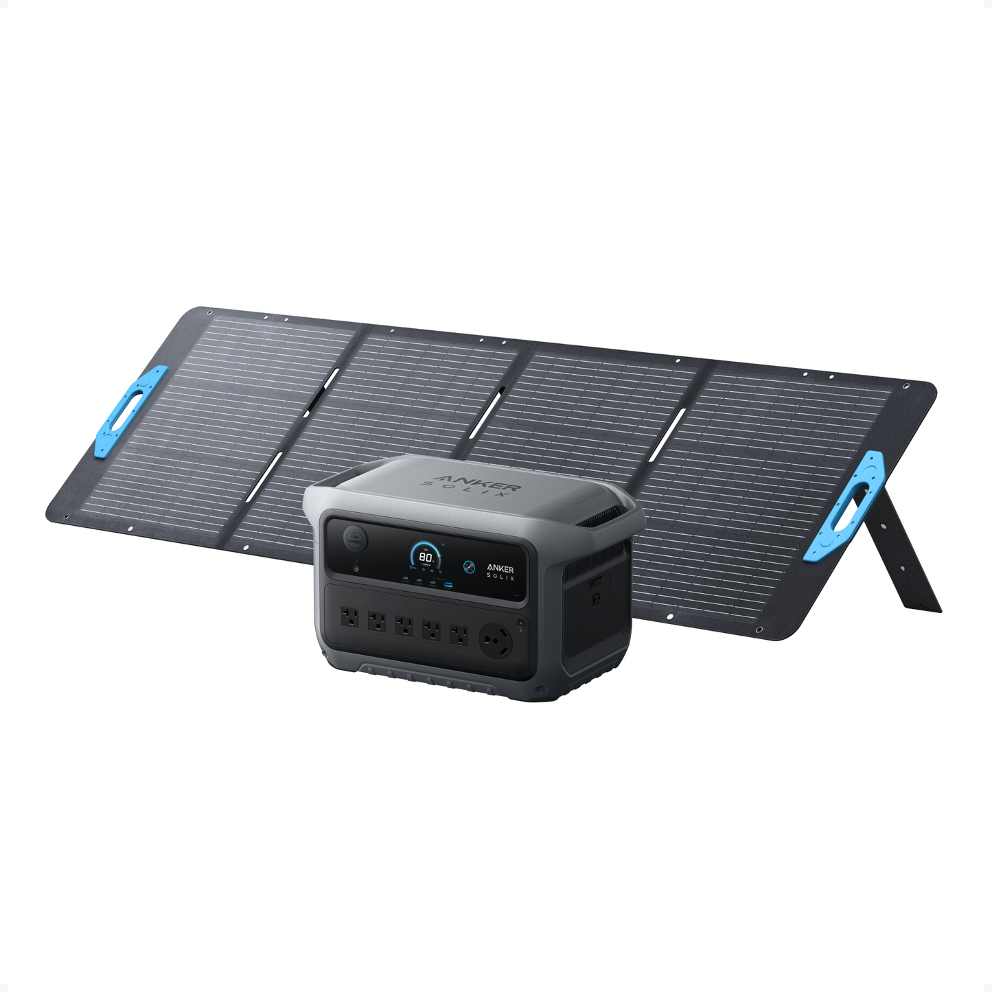 Anker SOLIX C2000 Gen2 Portable Power Station with 200W Solar Panel（oso）