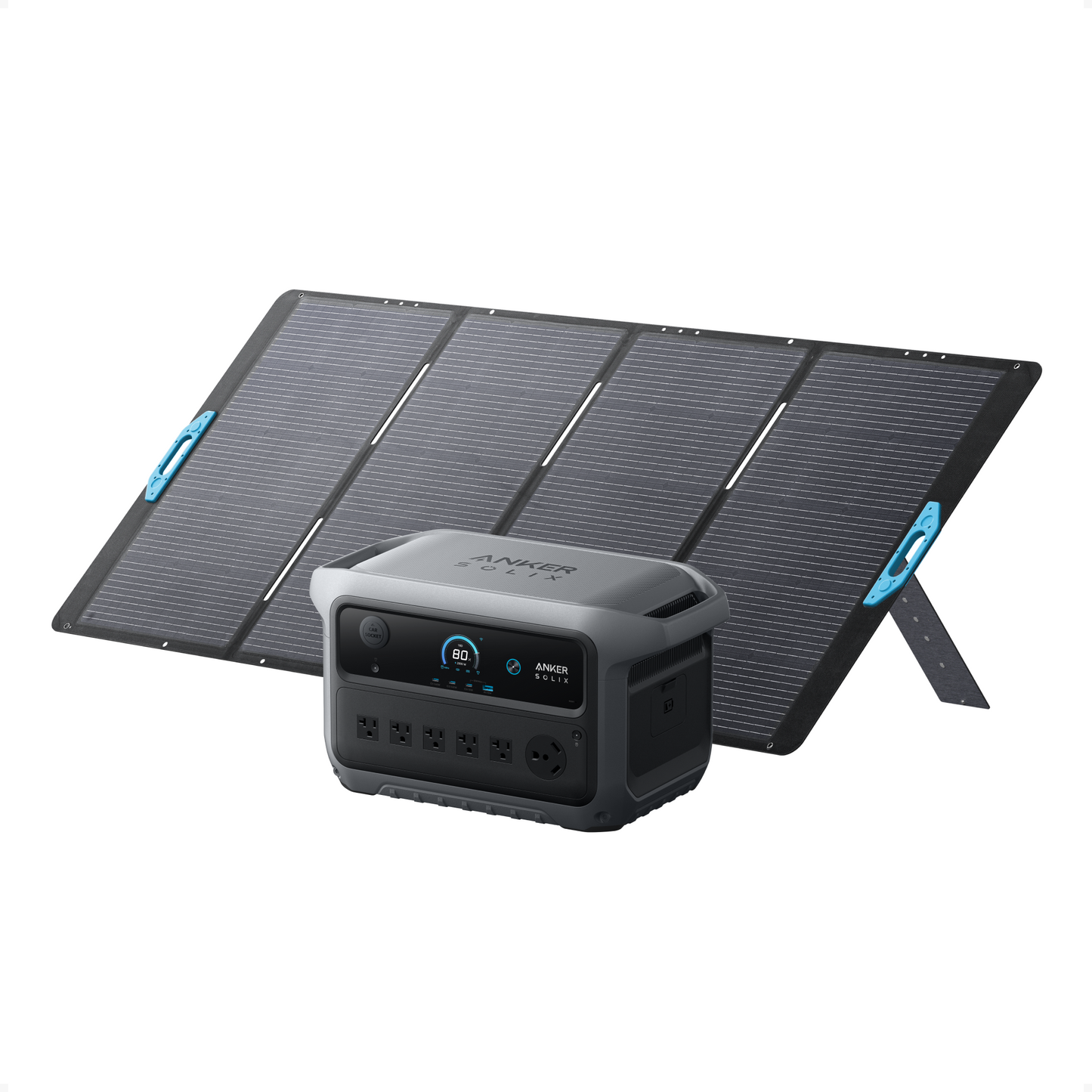 Anker SOLIX C2000 Gen2 Portable Power Station with 400W Solar Panel（oso）