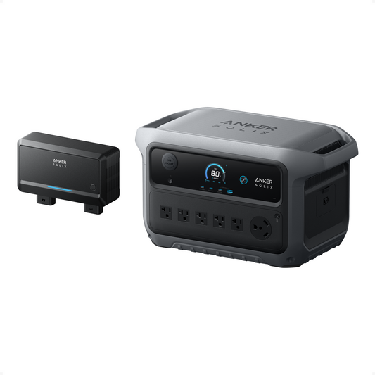 Anker SOLIX C2000 Gen2 Portable Power Station with Car Charger（oso）