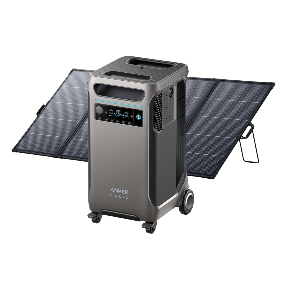 Anker SOLIX F3800 with 400W Bifacial Solar Panel