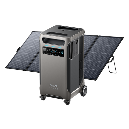 Anker SOLIX F3800 with 400W Bifacial Solar Panel
