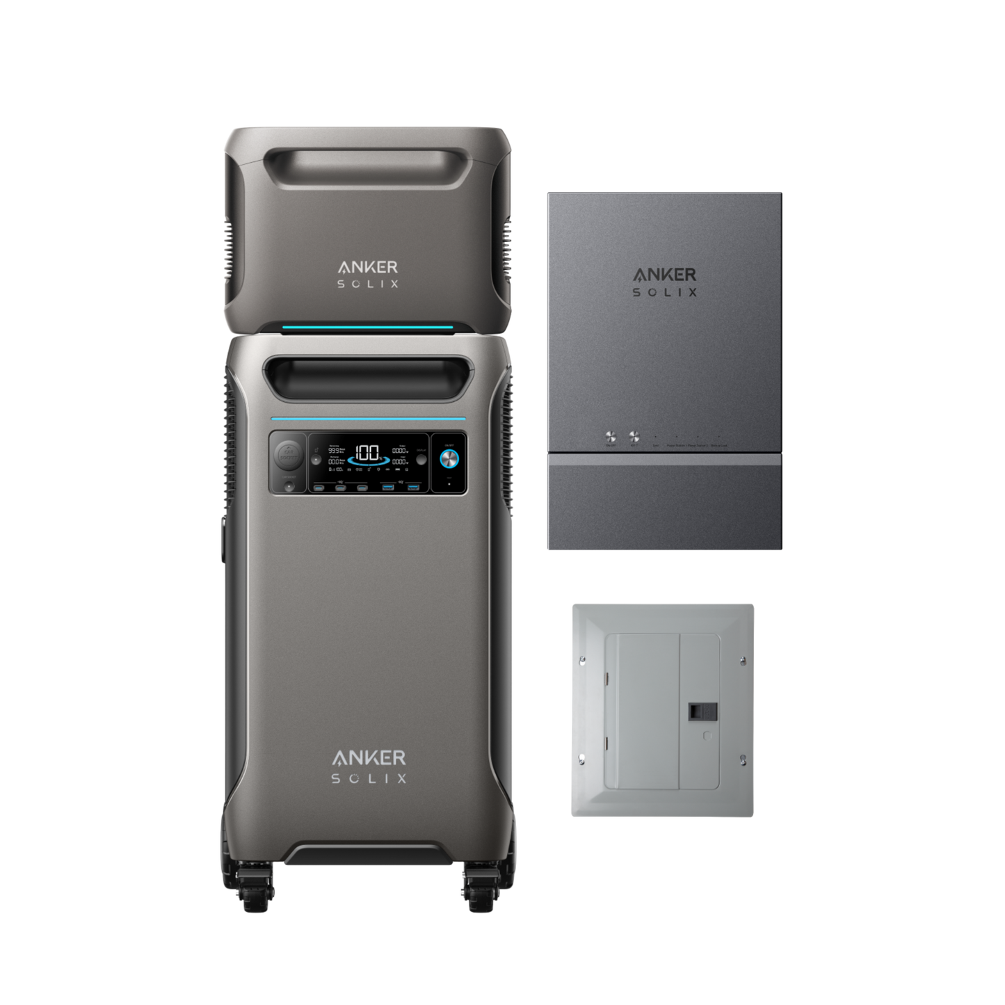 Anker SOLIX F3800+ Expansion Battery + Smart Home Power Kit - NEW