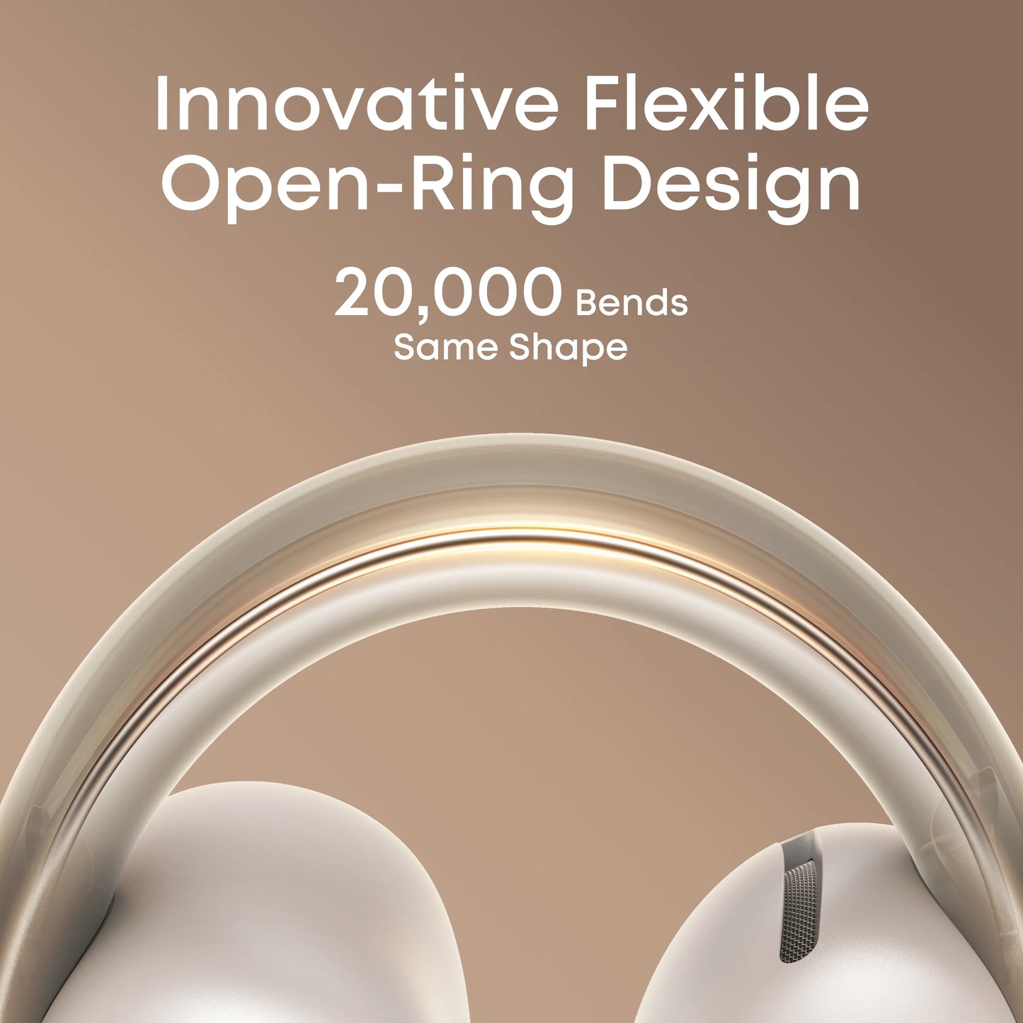soundcore AeroClip | Open-Ear Clip-On Earbuds - Champagne Mist