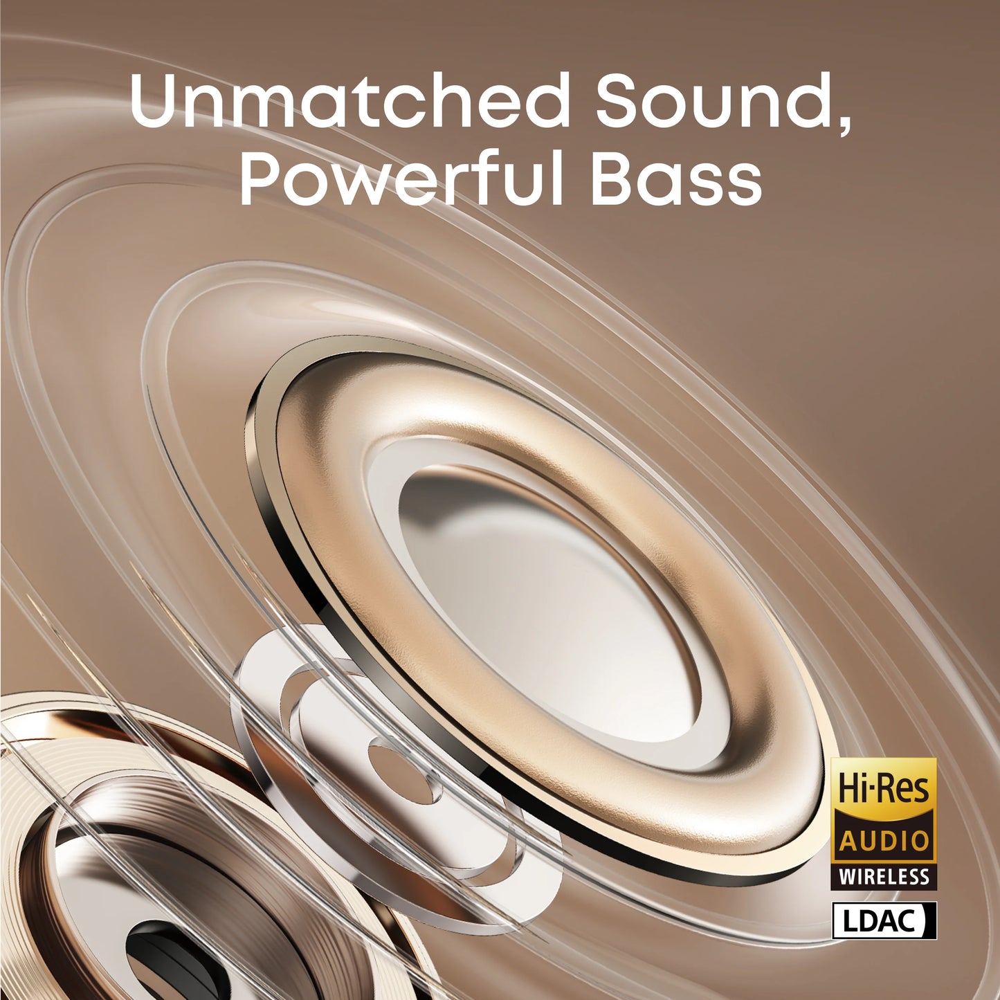 soundcore AeroClip | Open-Ear Clip-On Earbuds - Champagne Mist