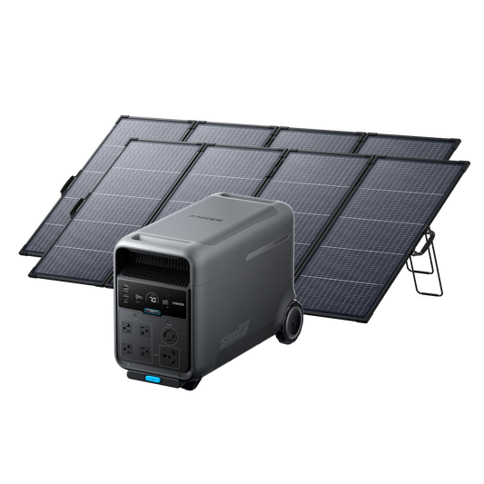 Anker SOLIX S5000 + 2× 400W Solar Panel