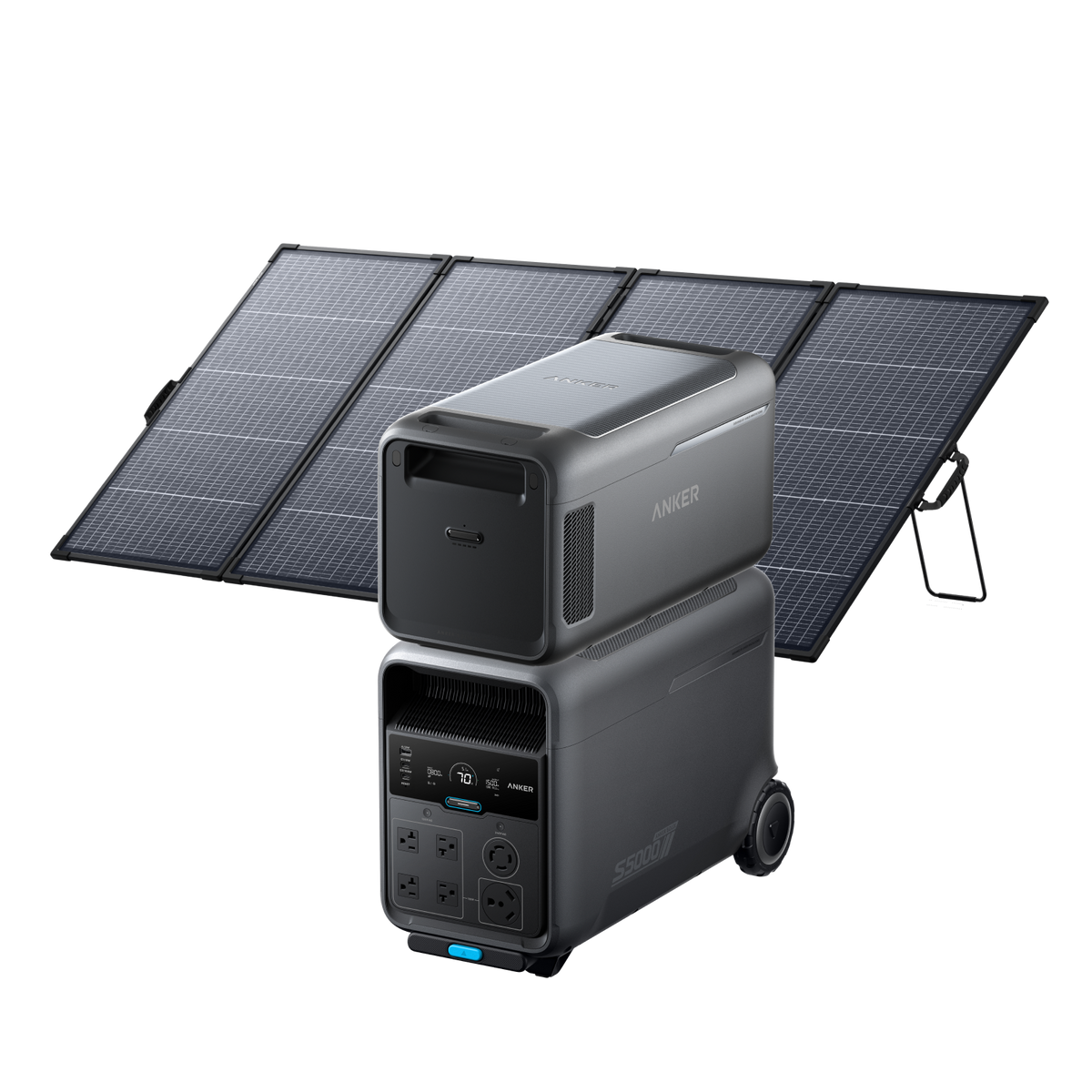 Anker SOLIX S5000 + Expansion Battery + 400W Solar Panel - Subscriber