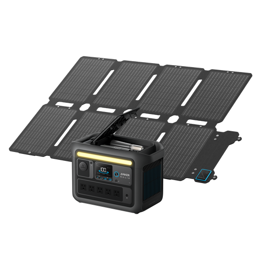 Anker SOLIX C800X + 100W Solar Panel