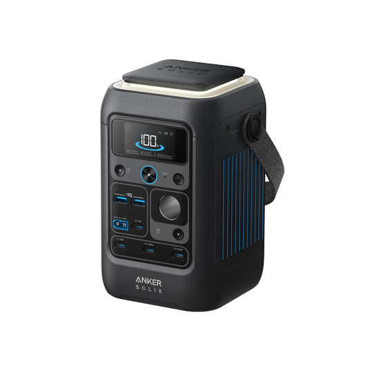 Anker SOLIX C300X DC Portable Power Station with 100W Fast Charger