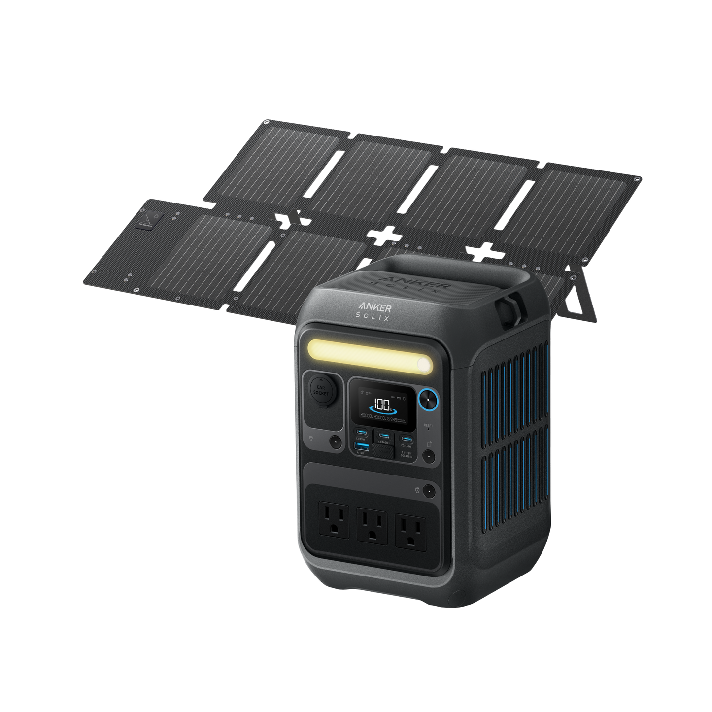 Anker SOLIX C300X + 60W Solar Panel