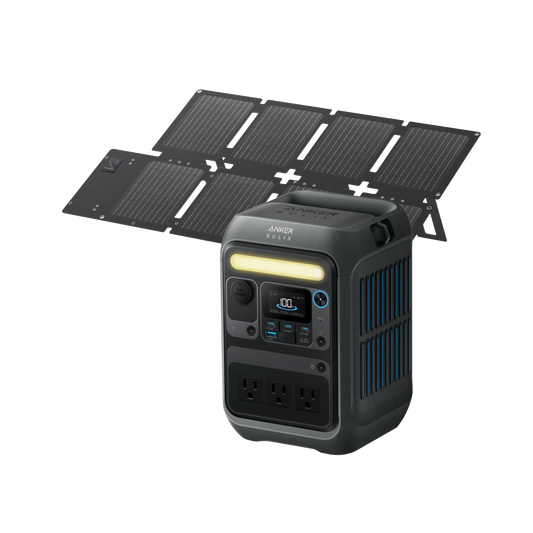 Anker SOLIX C300X + 60W Solar Panel