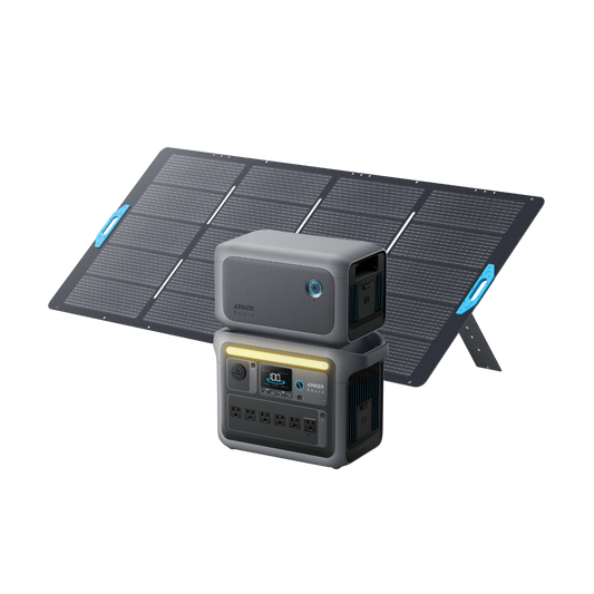 Anker SOLIX C1000 + Expansion Battery + 400W Solar Panel