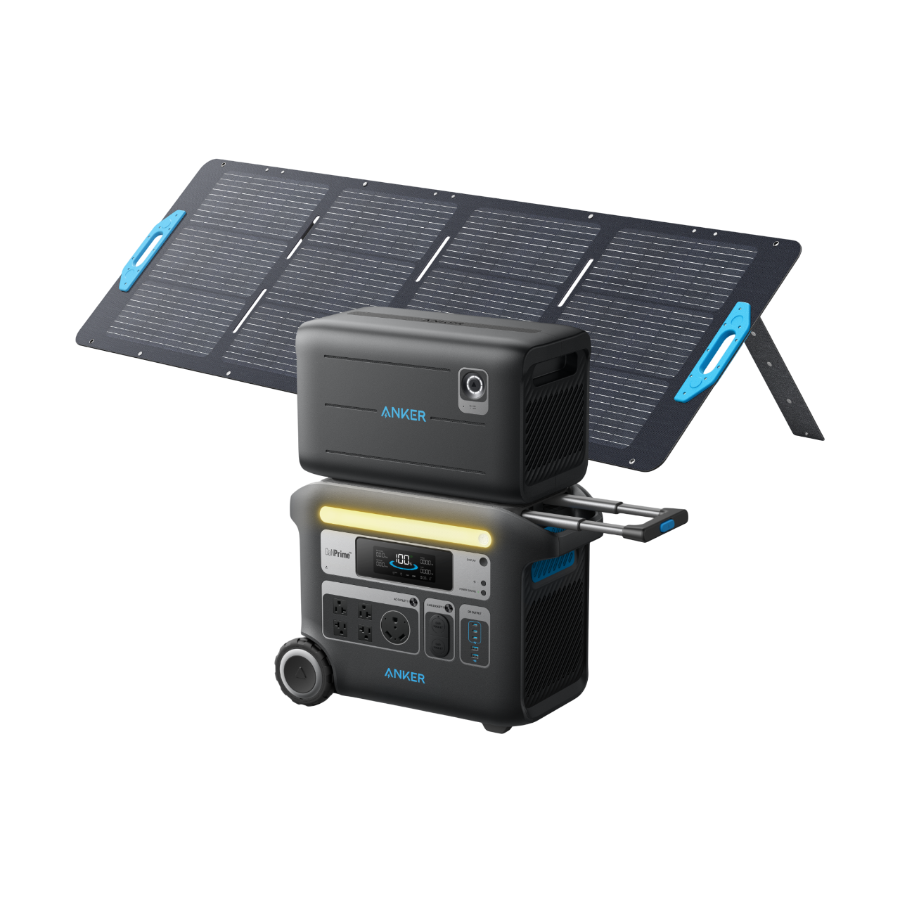 Anker SOLIX F2000 + BP2600 Expansion Battery - 4608Wh | 2400W