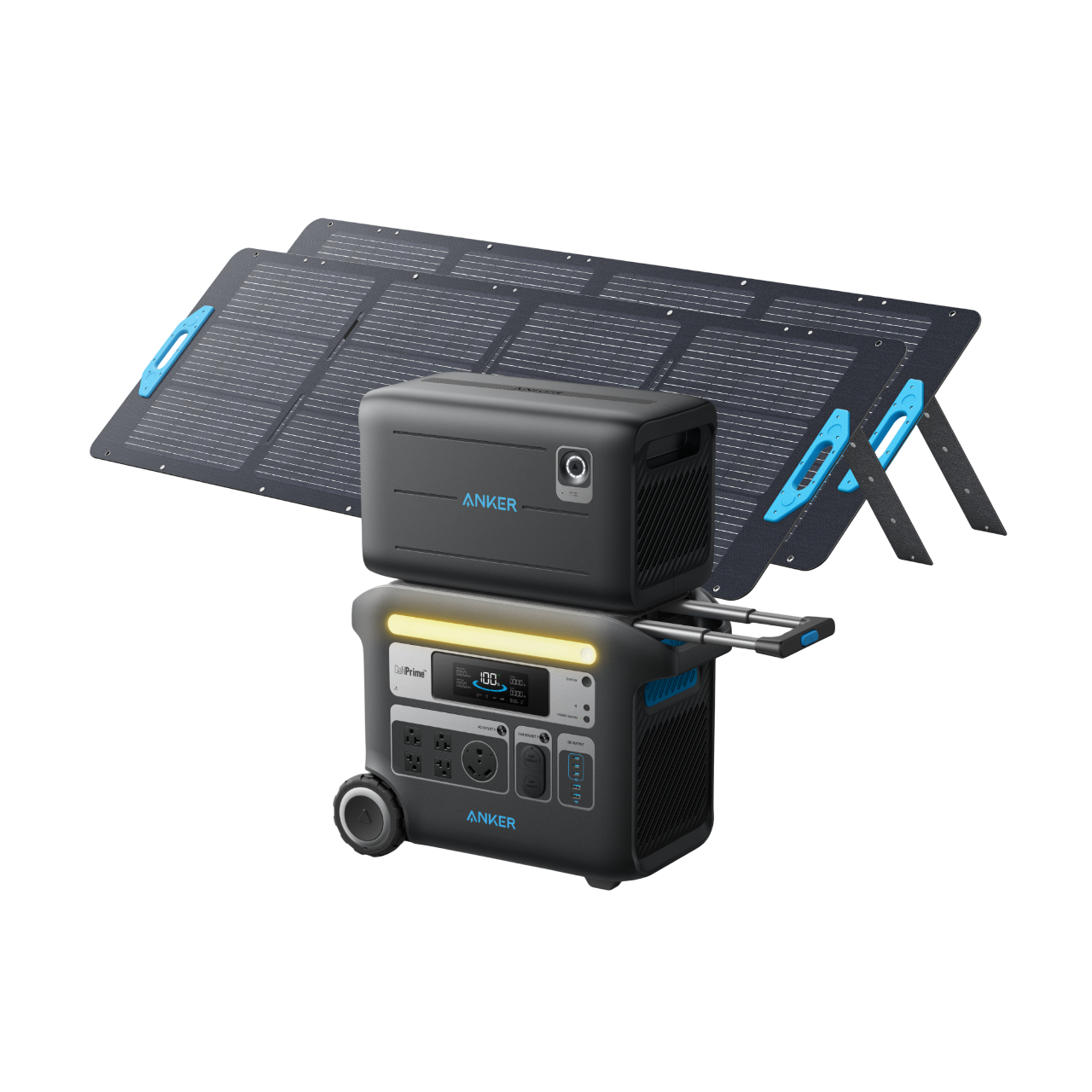 Anker SOLIX F2000 + BP2600 Expansion Battery - 4608Wh | 2400W