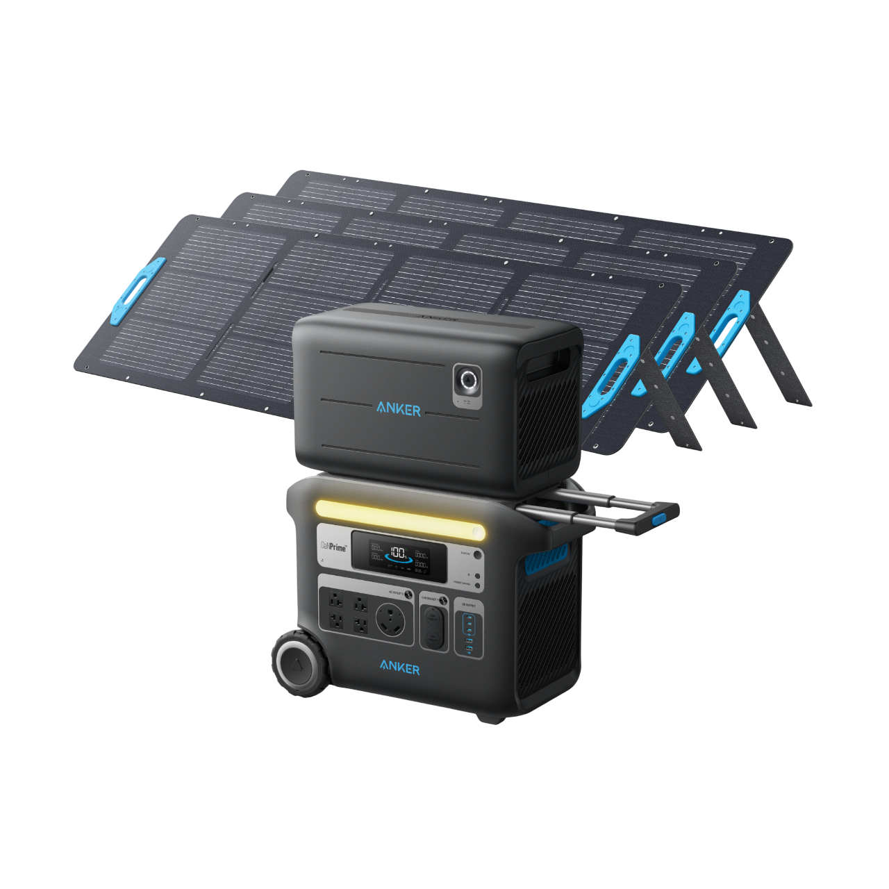 Anker SOLIX F2000 + BP2600 Expansion Battery - 4608Wh | 2400W