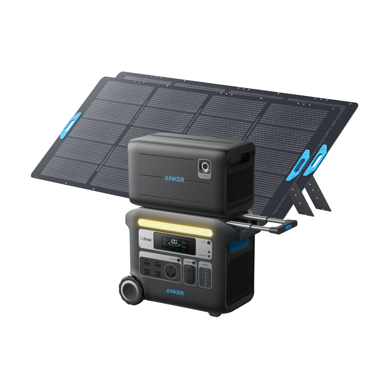 Anker SOLIX F2000 + BP2600 Expansion Battery - 4608Wh | 2400W