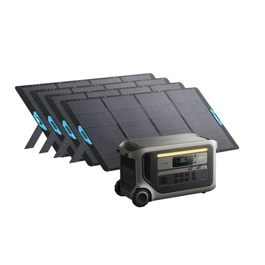 Anker SOLIX F3000 Portable Power Station + 4* 400W Solar Panel (oso)