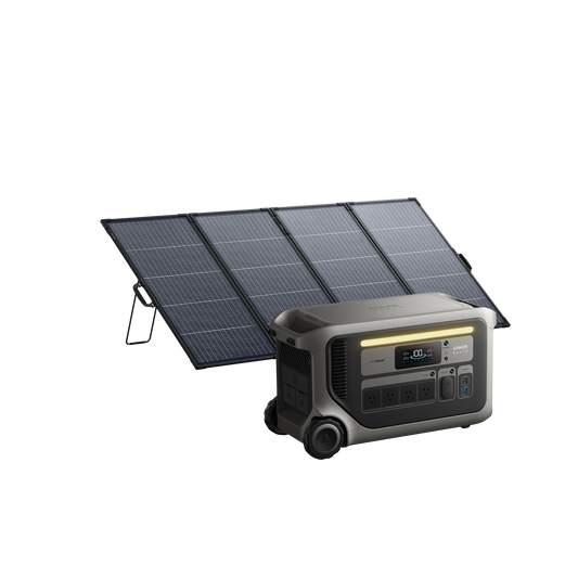 Anker SOLIX F3000 with 400W Bifacial Solar Panel