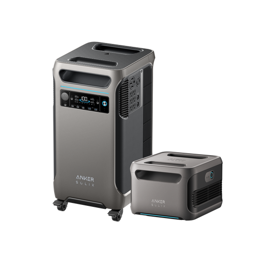 Anker SOLIX F3800 + Expansion Battery - 7680Wh | 6000W - Black Friday
