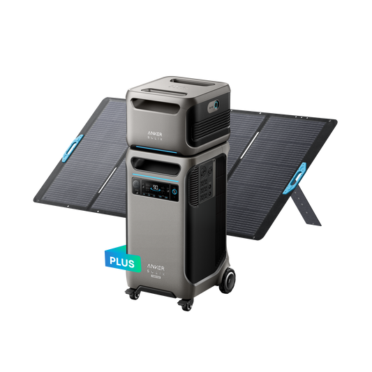 Anker SOLIX F3800 Plus + Expansion Battery  + 400W Solar Panel
