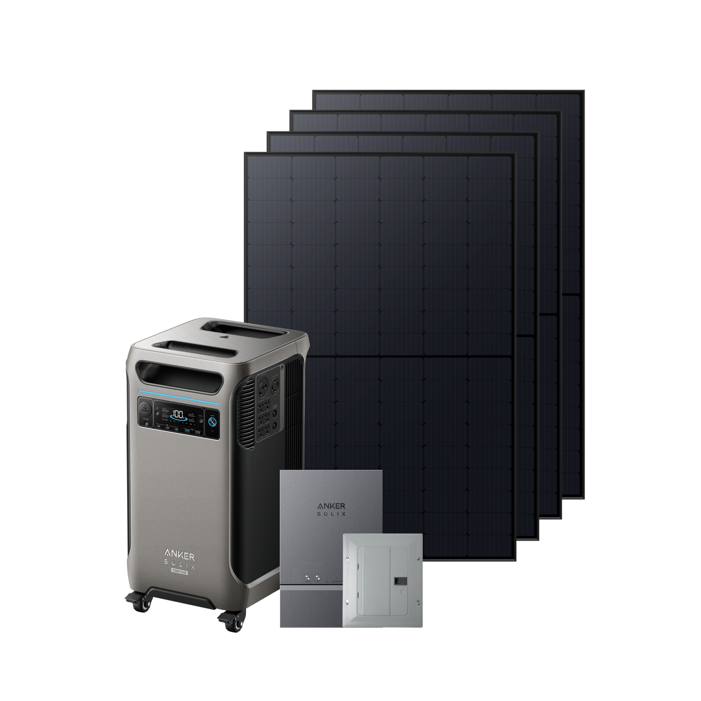 Anker SOLIX F3800 Plus + Smart Home Power Kit - Live