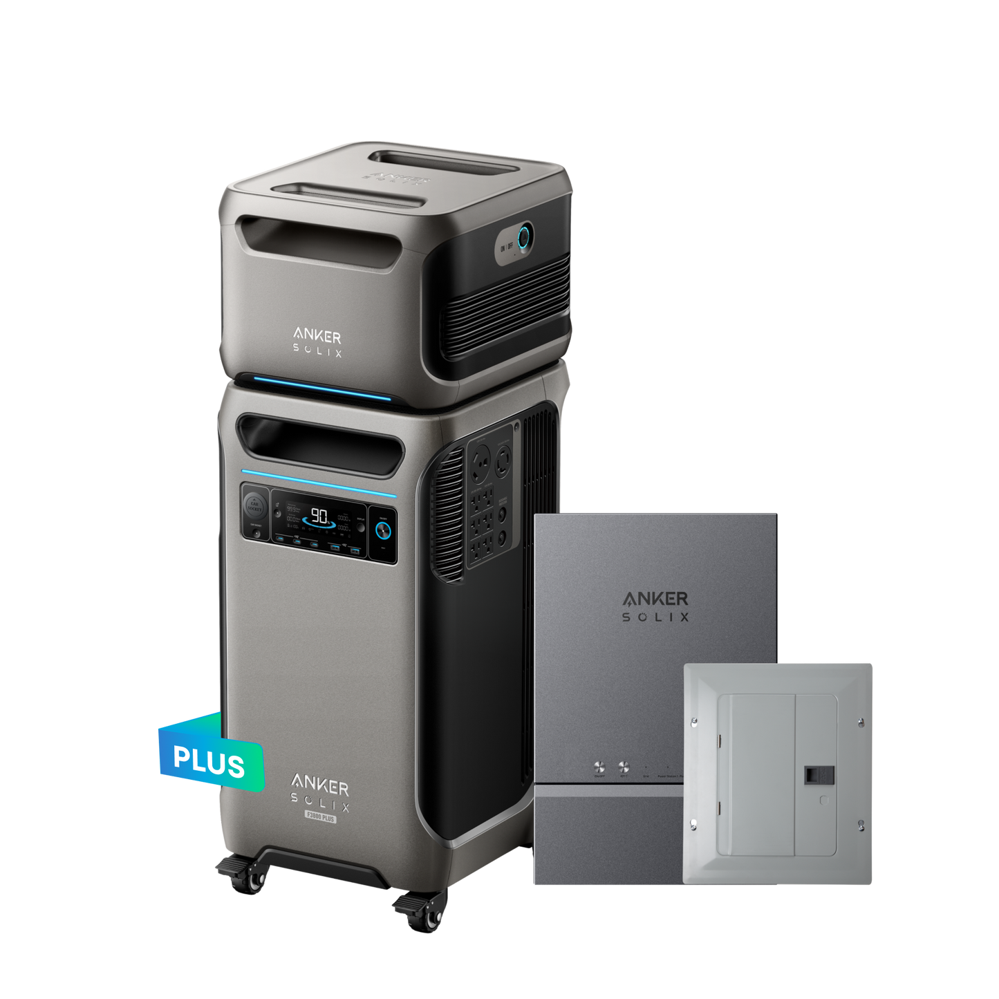 Anker SOLIX F3800 Plus + Expansion Battery + Smart Home Power Kit