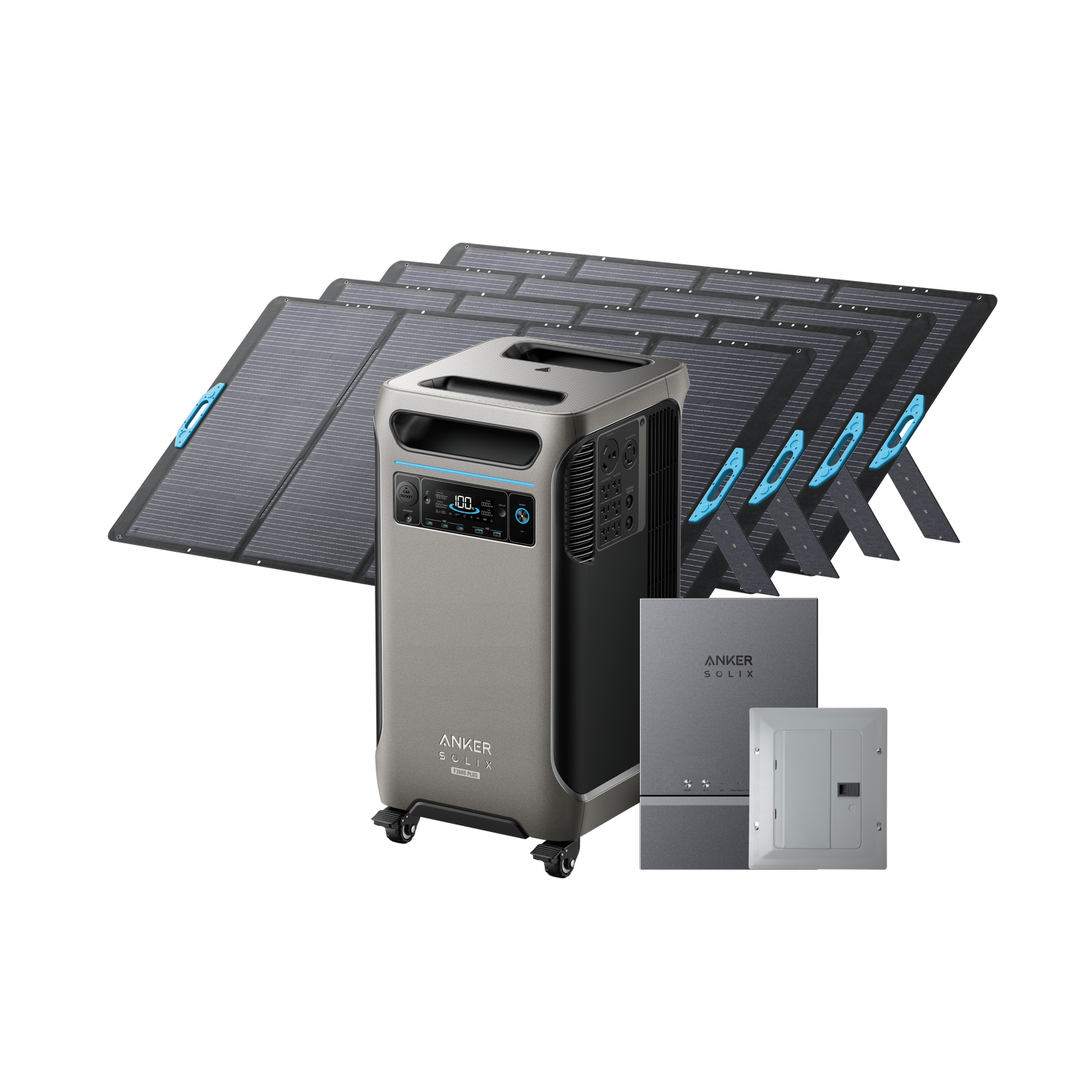 Anker SOLIX F3800 Plus + Smart Home Power Kit - Live