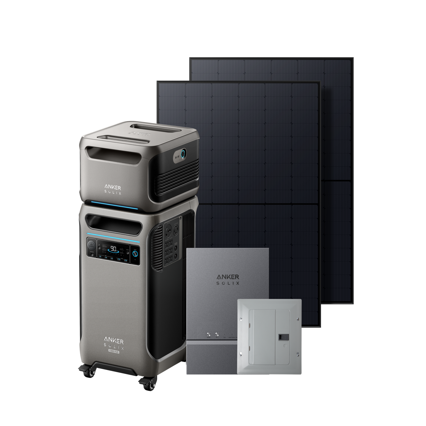 Anker SOLIX F3800 Plus + Expansion Battery + Smart Home Power Kit - NEW