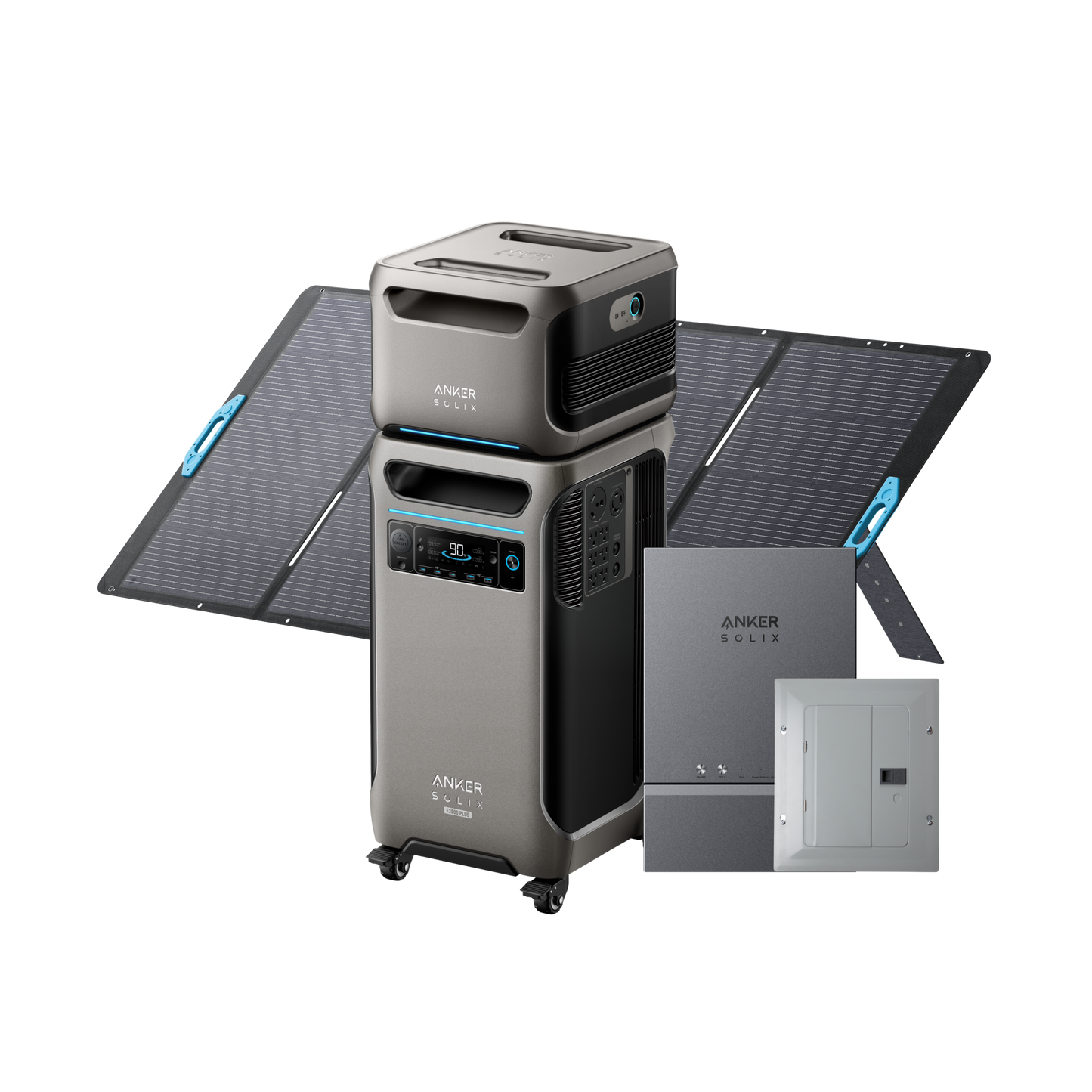 Anker SOLIX F3800 Plus + Expansion Battery + Smart Home Power Kit - NEW
