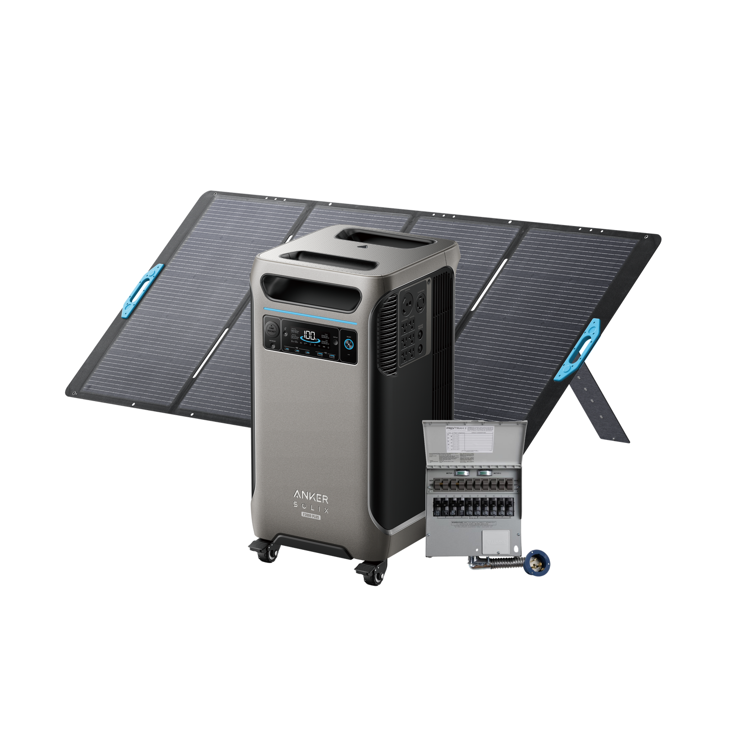 Anker SOLIX F3800 Plus + Home Backup Kit - NEW