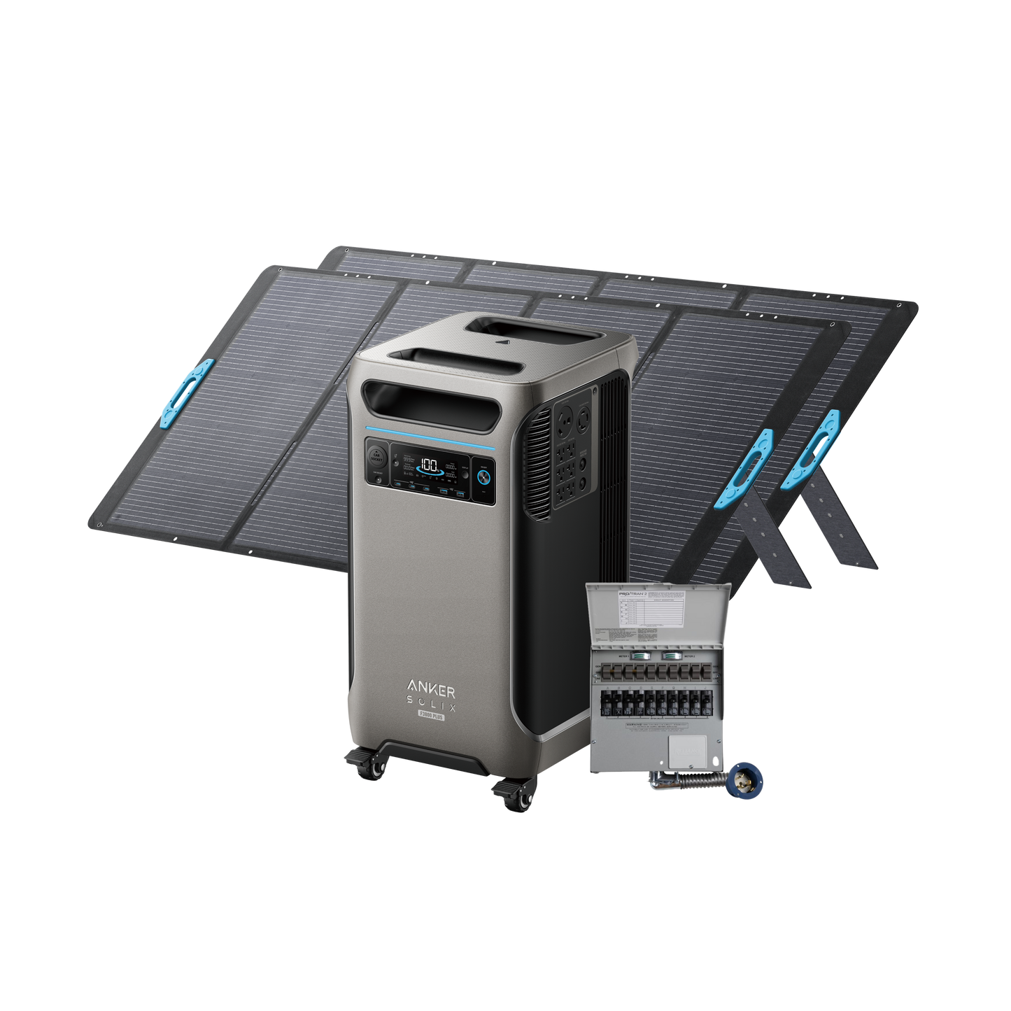 Anker SOLIX F3800 Plus + Home Backup Kit - NEW
