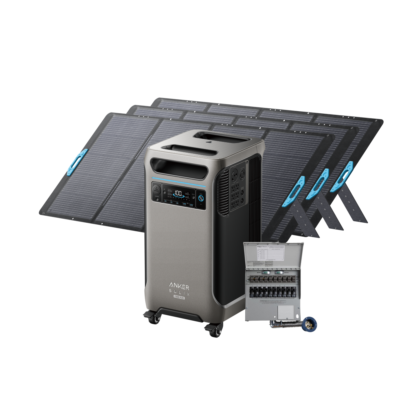 Anker SOLIX F3800 Plus + Home Backup Kit - NEW