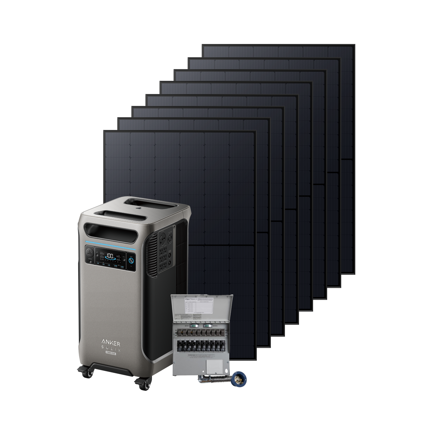 Anker SOLIX F3800 Plus + Home Backup Kit - NEW