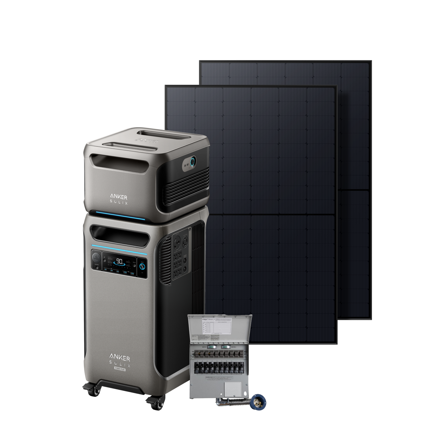 Anker SOLIX F3800 Plus + Expansion Battery + Home Backup Kit - NEW